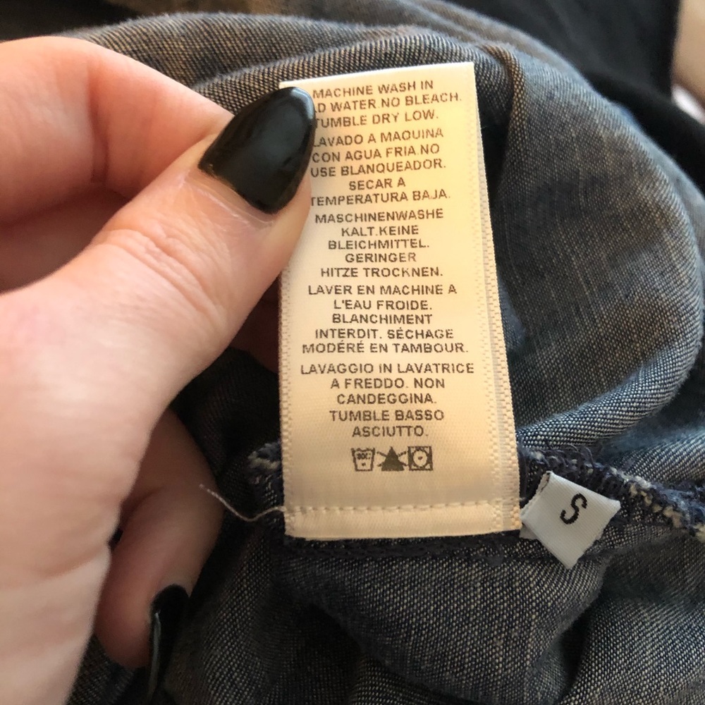 CLOTH & STONE Chambray Top - Picture 9 of 9